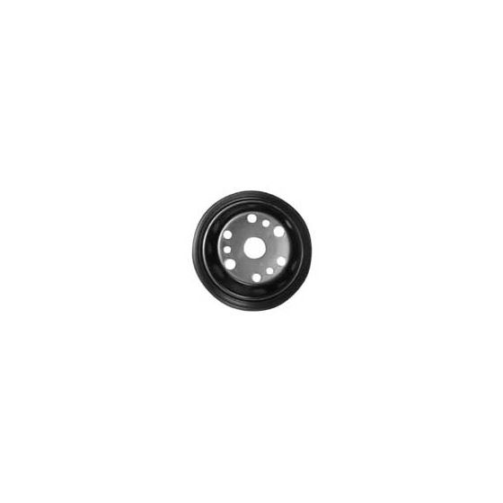 Pulley Black GM Steel, 2 Groove Crankshaft 100-2CR